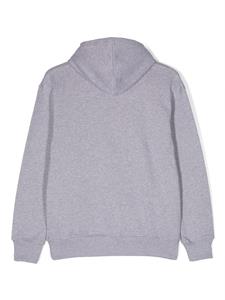 moschinokids Moschino Kids Hoodie met logoprint - Grijs