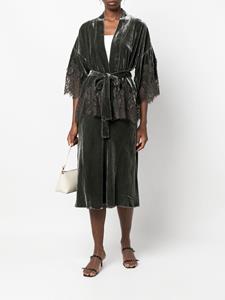 goldhawk Gold Hawk Fluwelen maxi-rok - Grijs
