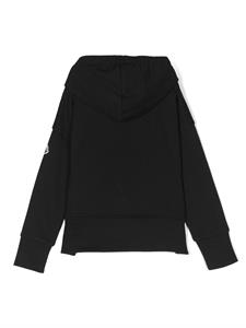 monclerenfant Moncler Enfant Hoodie met logo applicatie - Zwart