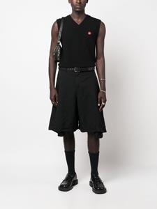 Kenzo Vest met logo - Zwart