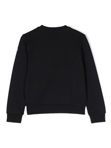 monclerenfant Moncler Enfant Sweater met logoprint - Blauw