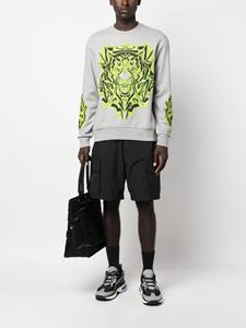 pleinsport Plein Sport Sweater met tijgerlogo - Grijs