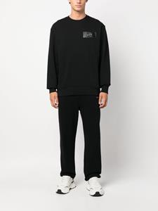 pleinsport Plein Sport Sweater met logopatch - Zwart