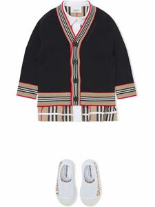 burberrykids Burberry Kids Wollen vest - Zwart