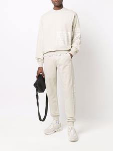 helmutlang Helmut Lang Sweater met logoprint - Beige