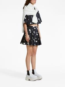 Marni Flared mini-rok - Zwart