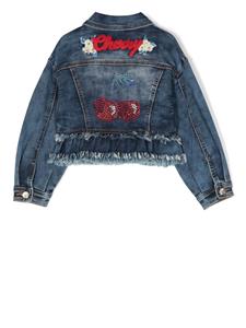 Monnalisa Denim jack - Blauw