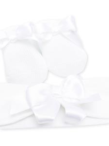 laperlakids La Perla Kids Haarband met strik - Wit