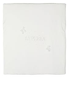 laperlakids La Perla Kids Romper set met geborduurd logo - Wit