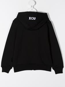 gcdskids Gcds Kids Hoodie met logo - Zwart
