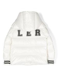 monclerenfant Moncler Enfant Bomberjack met logo - Wit