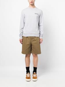 maisonkitsuné Maison Kitsuné Sweater met geborduurd logo - Grijs