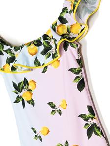 nessibyrdkids Nessi Byrd Kids Badpak met citroenprint - Veelkleurig