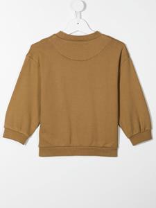rejinapyo Rejina Pyo Sweater met logopatch - Bruin