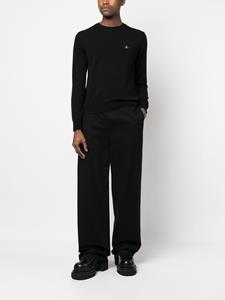 viviennewestwood Vivienne Westwood Trui met geborduurd Orb-logo - Zwart
