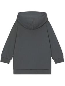 dolce&gabbanakids Dolce & Gabbana Kids Jurk met capuchon - Grijs