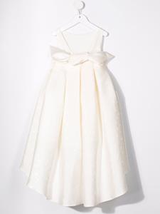 lastupenderia La Stupenderia Jurk met oversized strik - Beige