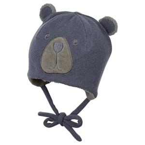 Sterntaler Cap Bear blauw gemêleerd