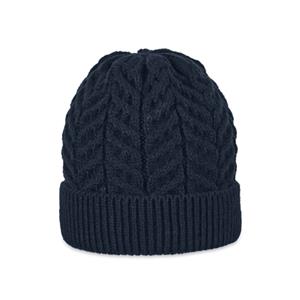Sterntaler Gebreide muts envelop marine