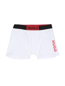 hugokids HUGO KIDS Twee slips met logoprint - Zwart