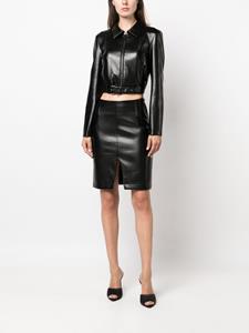 Patrizia Pepe Cropped jack - Zwart