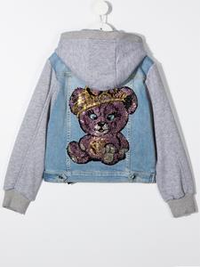 philipppleinjunior Philipp Plein Junior Spijkerjack - Blauw