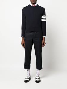 thombrowne Thom Browne Kabelgebreide trui - Blauw