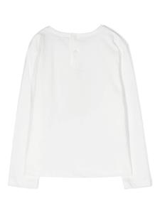 ilgufo Il Gufo T-shirt met teddybeerprint - Wit