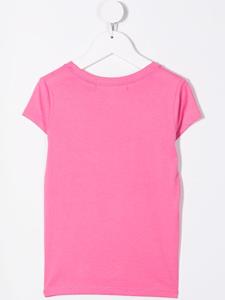 poloralphlaurenkids POLO RALPH LAUREN KIDS T-shirt met logoprint - Roze