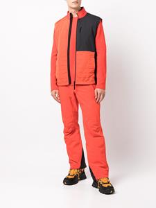 Aztech Mountain Bodywarmer met colour blocking - Oranje