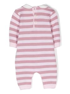 Little Bear Gestreepte romper - Roze