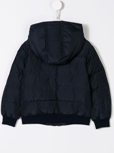 dolce&gabbanakids Dolce & Gabbana Kids cropped bomberjack - Blauw