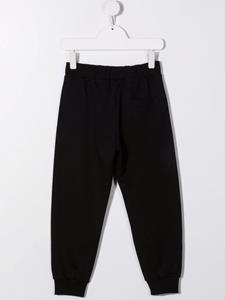 versacekids Versace Kids Joggingbroek met logoprint - Zwart