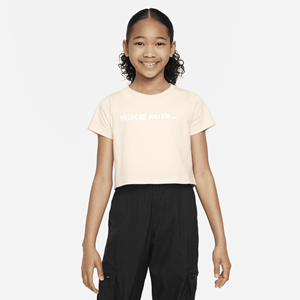 Nike T-shirt, cropped model, korte mouwen