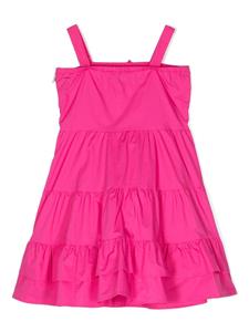 MSGM Kids Jurk met ruches - Roze