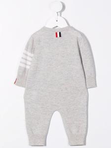 thombrownekids Thom Browne Kids Gestreepte romper - Grijs