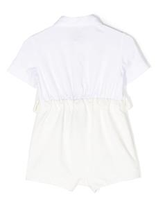dolce&gabbanakids Dolce & Gabbana Kids Gelaagde romper - Beige