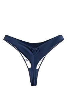 fleurdumal Fleur Du Mal String van kant - Blauw