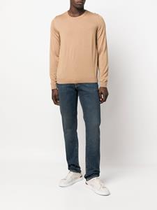 BOSS Sweater met ronde hals - Beige