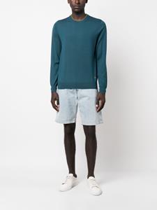 pspaulsmith PS Paul Smith Sweater met geborduurd logo - Blauw