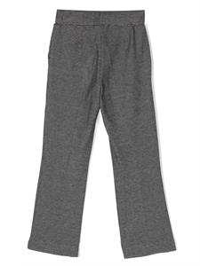 Monnalisa Broek met pied-de-poule print - Zwart