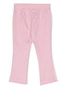 Monnalisa Broek met pied-de-poule print - Roze