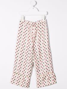 Simonetta Broek met wijde pijpen - Beige