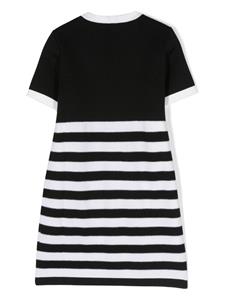 balmainkids Balmain Kids Jurk verfraaid met kristallen - Zwart