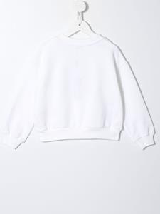 dolce&gabbanakids Dolce & Gabbana Kids Sweater met logo - Wit