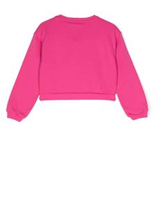 twinsetkids TWINSET Kids Sweater met logopatch - Roze