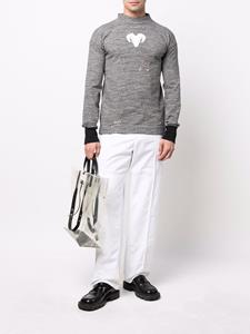maisonmargiela Maison Margiela Gerafelde trui - Grijs