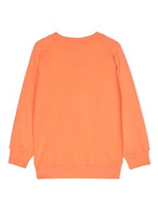 wauwcapowbybangbang WAUW CAPOW by BANGBANG Sweater van biologisch katoen - Oranje