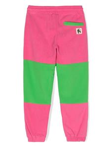 minirodini Mini Rodini Trainingsbroek met colourblocking - Roze