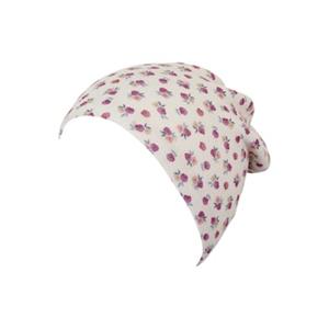 Sterntaler Slouch muts bloemen beige